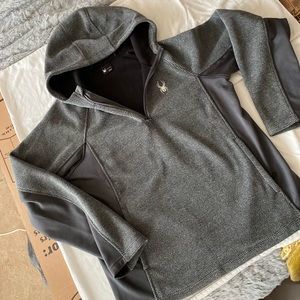 Spyder Men’s XL 1/4 zip thick, EUC Worn once